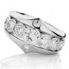 CROWNING GLORY – Bezel And gypsy set diamond dress ring