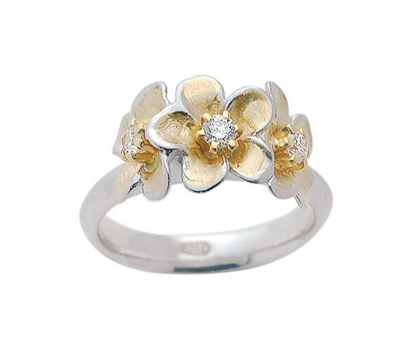 FRANGIPANI – Frangipani diamond dress ring