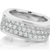 Pave Blanc Diamond dress ring