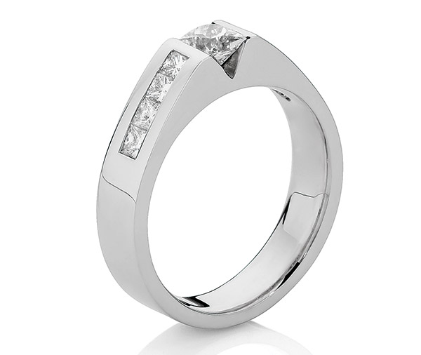 Princess Polly Princess Cut Diamond Engagement Ring