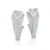 Iconic Deco Diamond Earrings: art deco diamond earrings