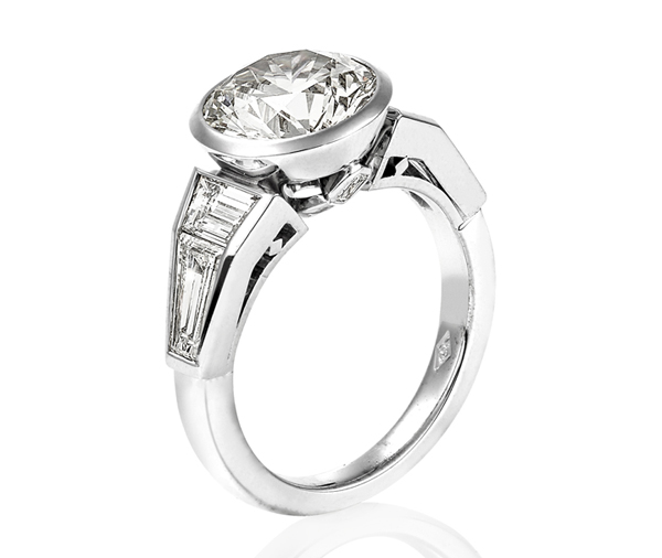 Wendy Art Deco Diamond Dress Ring