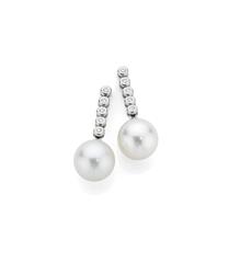 Lisa Mccune Logies Pearl And Diamond Earrings Jewellery