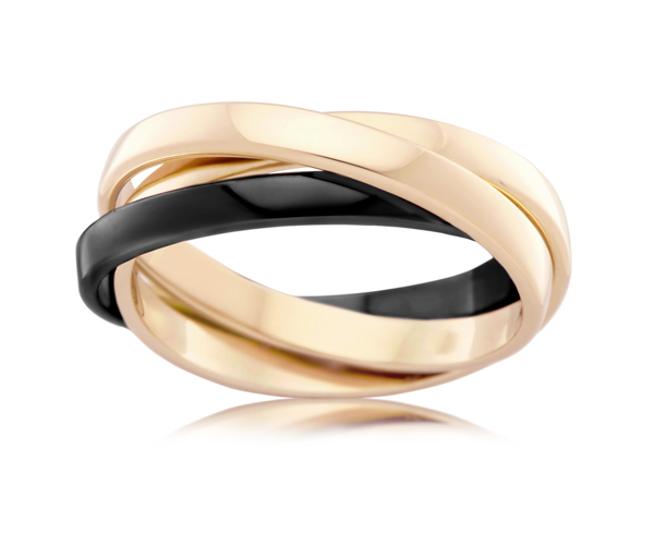 ZIRCONIUM DOUBLE YELLOW – 3 IN 1 DOUBLE YELLOW & ZIRCONIUM RING