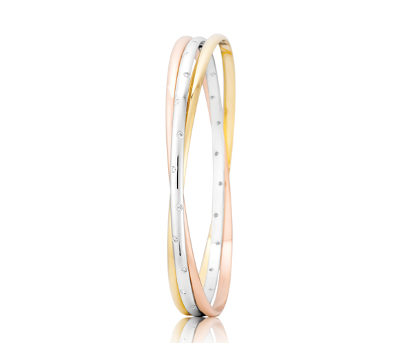 DOUBLE BAY GYPSY – 3 IN 1 DIAMOND GYPSY SET BANGLE