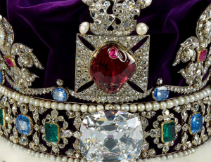 The Black Princes Ruby Crown