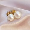 Japanese Akoya – 18ct yellow gold Akoya pearls