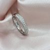 French Curve Pave Band